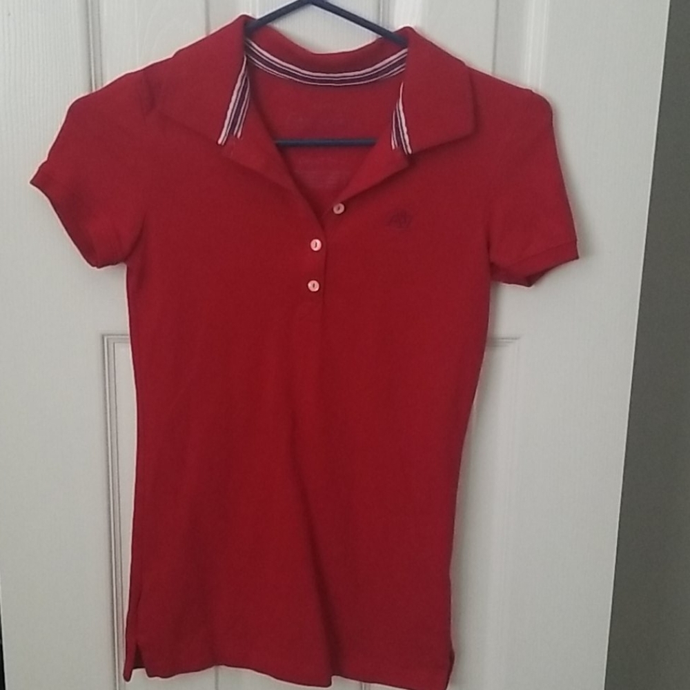 Aeropostale Red Pollo Shirt